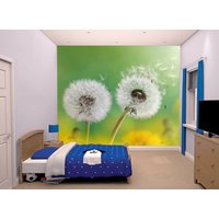 Pusteblumen Garten Tapete Schlafzimmer Bild Wandbild Foto Home Dekoration Wandbedeckung, Wanddekoration von decalsst