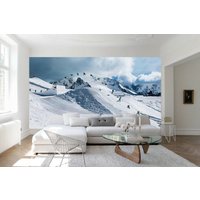 Sky Jump Sports Winter Schnee Action Tapete Wandbild Foto Kinderzimmer Poster Wandbedeckung, Wanddekoration von decalsst