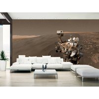 Space Stars Mars Curiosity Rover Tapete Wandbild Foto Schlafzimmer Home Poster Deko Wandbedeckung, Wanddekoration von decalsst