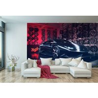Super Sports Car Fast Tapete Wandbild Kinder Poster Diy Dekoration Wandbedeckung, Wanddekoration von decalsst