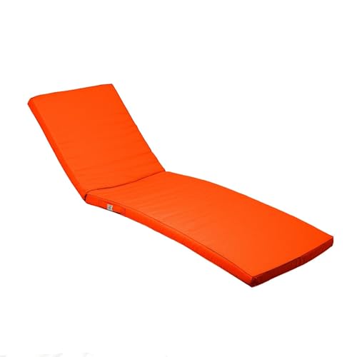 deco arts Kissen für Sonnenliege – rechteckige Kissen für Sonnenliege – abnehmbarer Bezug mit wasserdichter Behandlung und Tragegriffen – Öko-TEX zertifiziert – 185 x 60 x 5 cm, Orange deco arts Kissen für Sonnenliege – rechteckige Kissen für Sonnenliege – abnehmbarer Bezug mit wasserdichter Behandlung und Tragegriffen – Öko-TEX zertifiziert – 185 x 60 x 5 cm, Orange von deco arts