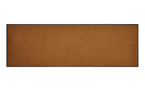 deco-mat 300271 Eco Uni rutschfest und waschbar, ideal für den Eingang, Gaderobe oder die Küche, 57 x 180 cm, beige von deco-mat