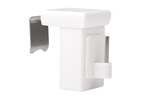 deco-raum 20 Stück Fensterhaken Weiß 10-27mm für Deko am Fenster oder zum Anbringen von Vitragenstangen Gardinenstangen drehbar Universal deco-raum 20 Stück Fensterhaken Weiß 10-27mm für Deko am Fenster oder zum Anbringen von Vitragenstangen Gardinenstangen drehbar Universal von deco-raum