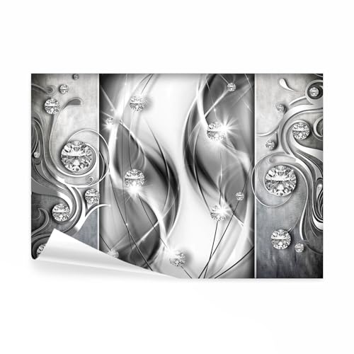 decomonkey Fototapete Abstrakt Diamant 350x256 cm XXL Design Tapete Fototapeten Vlies Tapeten Vliestapete Wandtapete moderne Wand Schlafzimmer Wohnzimmer Modern decomonkey Fototapete Abstrakt Diamant 350x256 cm XXL Design Tapete Fototapeten Vlies Tapeten Vliestapete Wandtapete moderne Wand Schlafzimmer Wohnzimmer Modern von decomonkey