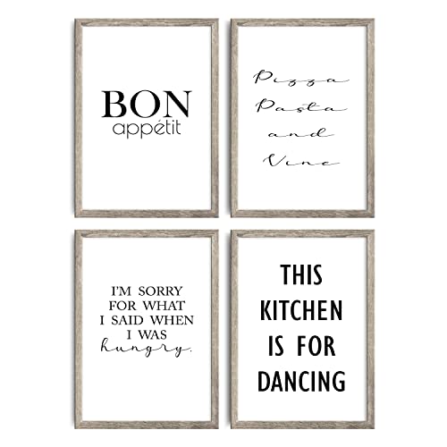 decomonkey | 4er Poster Set – set mit schwarzem Rahmen | Schwarz Weiß Sprüche | 4 x DIN A3 | Wohnzimmer Schlafzimmer Wandposter Blider Collage Modern Wanddeko Küche Kitchen Abstrakt Zitate Text decomonkey | 4er Poster Set – set mit schwarzem Rahmen | Schwarz Weiß Sprüche | 4 x DIN A3 | Wohnzimmer Schlafzimmer Wandposter Blider Collage Modern Wanddeko Küche Kitchen Abstrakt Zitate Text von decomonkey