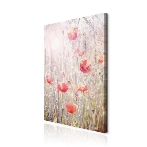 decomonkey Akustikbild Mohnblumen 60x90 cm 1 Teilig Leinwand Modern Bilder Wandbilder XXL Schallschlucker Schallschutz Akustikdämmung Wandbild Deko Leise Blumen Natur decomonkey Akustikbild Mohnblumen 60x90 cm 1 Teilig Leinwand Modern Bilder Wandbilder XXL Schallschlucker Schallschutz Akustikdämmung Wandbild Deko Leise Blumen Natur von decomonkey