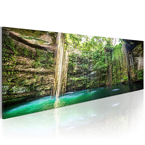 decomonkey Akustikbild Natur 135x45 cm 1 Teilig Leinwand Modern Bilder Wandbilder XXL Schallschlucker Schallschutz Akustikdämmung Wandbild Deko Leise Wald Landschaft decomonkey Akustikbild Natur 135x45 cm 1 Teilig Leinwand Modern Bilder Wandbilder XXL Schallschlucker Schallschutz Akustikdämmung Wandbild Deko Leise Wald Landschaft von decomonkey