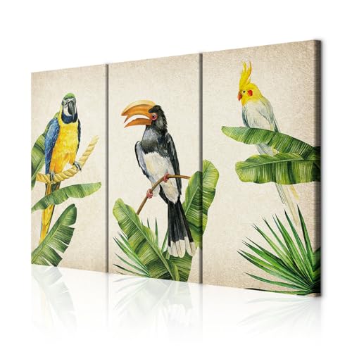 decomonkey Akustikbild Premium Vogel 135x90 cm 3 Teilig Kunst Akustikpaneele Akustikdämmung Schallschlucker Schallabsorber Schalldämmung Akustikplatten Natur Botanik Papagei Blätter beige grün decomonkey Akustikbild Premium Vogel 135x90 cm 3 Teilig Kunst Akustikpaneele Akustikdämmung Schallschlucker Schallabsorber Schalldämmung Akustikplatten Natur Botanik Papagei Blätter beige grün von decomonkey