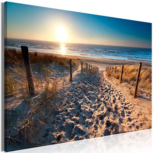 decomonkey | Mega XXXL Bilder Meer Strand | Wandbild Leinwand 160x80 cm Selbstmontage DIY Einteiliger XXL Kunstdruck zum aufhängen | Landschaft Natur Sonnenuntergang Sand decomonkey | Mega XXXL Bilder Meer Strand | Wandbild Leinwand 160x80 cm Selbstmontage DIY Einteiliger XXL Kunstdruck zum aufhängen | Landschaft Natur Sonnenuntergang Sand von decomonkey