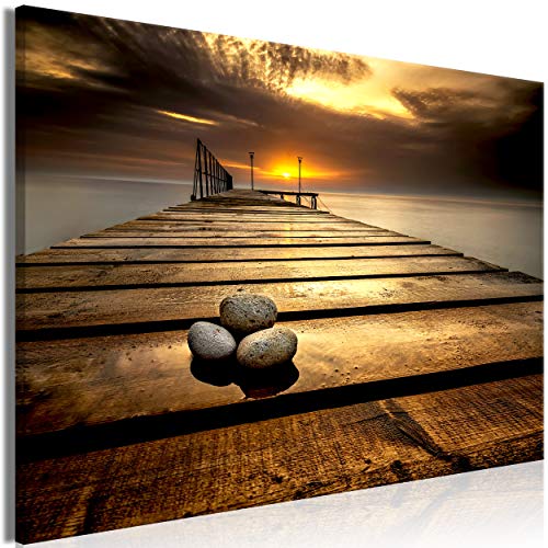 decomonkey | Mega XXXL Bilder Meer Strand | Wandbild Leinwand 160x80 cm Selbstmontage DIY Einteiliger XXL Kunstdruck zum aufhängen | Landschaft Natur Sonnenuntergang Sand decomonkey | Mega XXXL Bilder Meer Strand | Wandbild Leinwand 160x80 cm Selbstmontage DIY Einteiliger XXL Kunstdruck zum aufhängen | Landschaft Natur Sonnenuntergang Sand von decomonkey