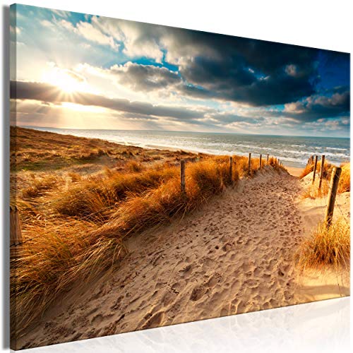 decomonkey | Mega XXXL Bilder Meer Strand | Wandbild Leinwand 170x85 cm Selbstmontage DIY Einteiliger XXL Kunstdruck zum aufhängen | Landschaft Natur Sonnenuntergang Sand decomonkey | Mega XXXL Bilder Meer Strand | Wandbild Leinwand 170x85 cm Selbstmontage DIY Einteiliger XXL Kunstdruck zum aufhängen | Landschaft Natur Sonnenuntergang Sand von decomonkey
