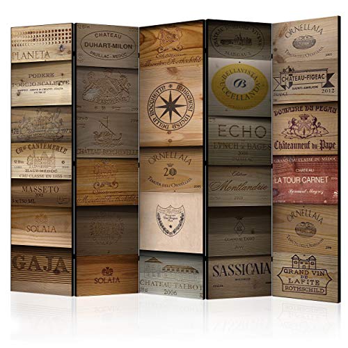 decomonkey Paravent Raumteiler Innen Holz Vintage 225x172 cm 5 Teilig Beidseitig Room Divider Wall Raumteiler Stehend Trennwand Sichtschutz Spanische Wand Sichtschutzwand Wohnzimmer Retro decomonkey Paravent Raumteiler Innen Holz Vintage 225x172 cm 5 Teilig Beidseitig Room Divider Wall Raumteiler Stehend Trennwand Sichtschutz Spanische Wand Sichtschutzwand Wohnzimmer Retro von decomonkey