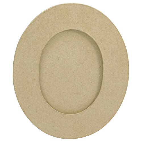 Décopatch CD028C - Rahmen aus Pappmaché, oval 19,5cm, 1 Stück von Decopatch