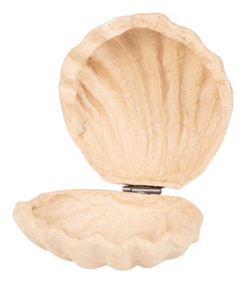 décopatch Aufbewahrungsbox Muscheldose, 12 x 5 cm von décopatch