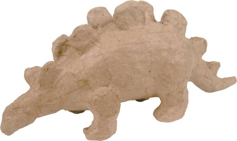 décopatch Dekofigur Stegosaurus, Pappmaché von décopatch