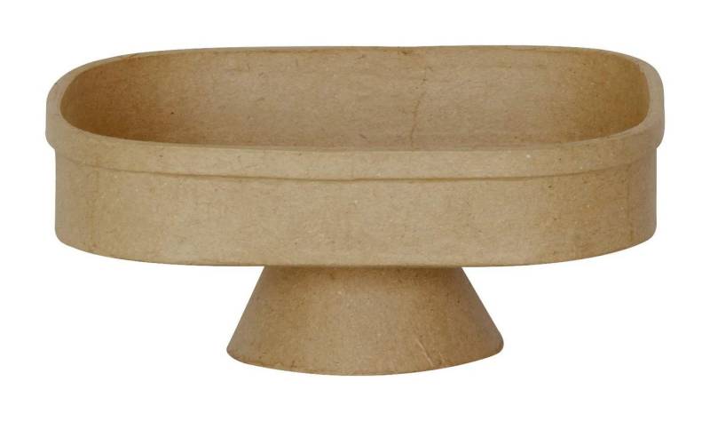 décopatch Papierdekoration 5x Braunes Pappmaché, rechteckige Schale Standfuß Kartonbraun HD066C, DECO-Supports décopatch Papierdekoration 5x Braunes Pappmaché, rechteckige Schale Standfuß Kartonbraun HD066C, DECO-Supports von décopatch