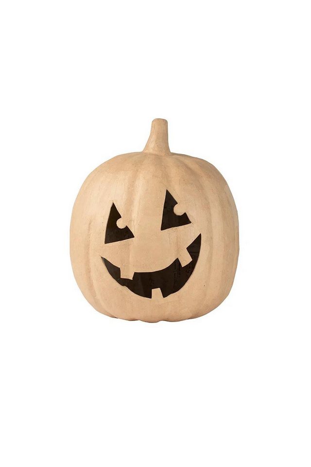 décopatch Papierdekoration Braunes Pappmaché, Kürbis 30cm - Kartonbraun LA028C, DECO-Supports von décopatch