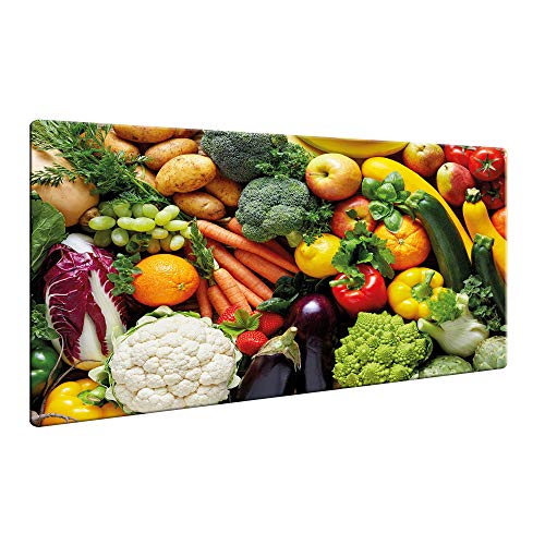 CTC-Trade | Herdabdeckplatten 80x52cm Ceranfeld Abdeckung Glas Spritzschutz Abdeckplatte Glasplatte Herd Ceranfeldabdeckung Gemüse von decorwelt