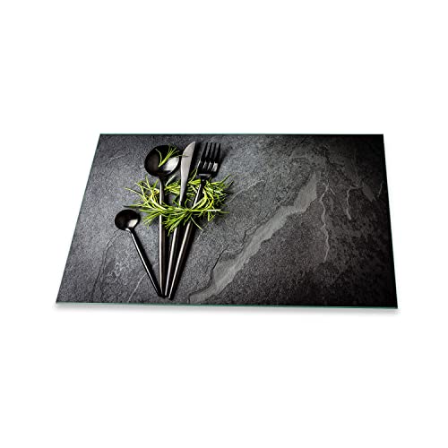 Herdabdeckplatte Abdeckung Ceranfeld Abdeckplatte Schneidebrett 1-Teilig 80x52 Kräuter Besteck Grau Spritzschutz Glasplatte Ceranfeldabdeckung Schutz Herdschutz Sicherheitsglas Glasschneidebrett Herdabdeckplatte Abdeckung Ceranfeld Abdeckplatte Schneidebrett 1-Teilig 80x52 Kräuter Besteck Grau Spritzschutz Glasplatte Ceranfeldabdeckung Schutz Herdschutz Sicherheitsglas Glasschneidebrett von decorwelt