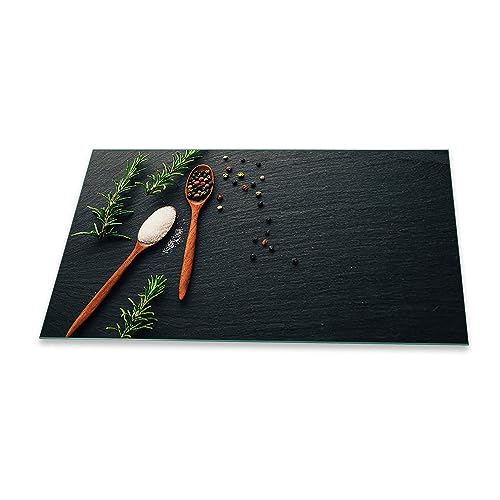 Herdabdeckplatte Abdeckung Ceranfeld Abdeckplatte Schneidebrett 1-Teilig 90x52 Kräuter Besteck Grau Spritzschutz Glasplatte Ceranfeldabdeckung Schutz Herdschutz Sicherheitsglas Glasschneidebrett Herdabdeckplatte Abdeckung Ceranfeld Abdeckplatte Schneidebrett 1-Teilig 90x52 Kräuter Besteck Grau Spritzschutz Glasplatte Ceranfeldabdeckung Schutz Herdschutz Sicherheitsglas Glasschneidebrett von decorwelt