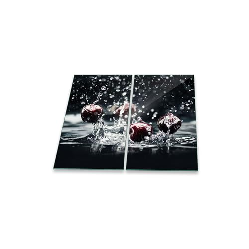 Herdabdeckplatte Abdeckung Ceranfeld Abdeckplatte Schneidebrett 2-Teilig 60x52 Obst Schwarz Rot Spritzschutz Glasplatte Ceranfeldabdeckung Schutz Herdschutz Sicherheitsglas Glasschneidebrett 2x30x52 Herdabdeckplatte Abdeckung Ceranfeld Abdeckplatte Schneidebrett 2-Teilig 60x52 Obst Schwarz Rot Spritzschutz Glasplatte Ceranfeldabdeckung Schutz Herdschutz Sicherheitsglas Glasschneidebrett 2x30x52 von decorwelt