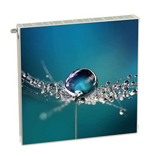 Magnet Heizkörperverkleidung Heizkörperabdeckung Blau Natur 60x60 cm Heizung Abdeckung Verkleidung Magnetische Abdeckmatte Kühlschrank aus Einem Flexiblen Magneten Digitaler Aufdruck von decorwelt