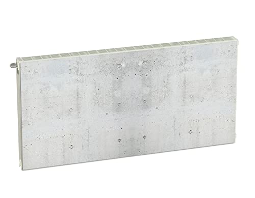 Magnet Heizkörperverkleidung Heizkörperabdeckung Grau Textur 120x60 cm Heizung Abdeckung Verkleidung Magnetische Abdeckmatte Kühlschrank aus Einem Flexiblen Magneten Digitaler Aufdruck von decorwelt