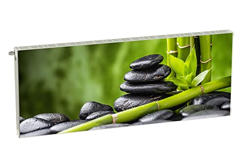 Magnet Heizkörperverkleidung Heizkörperabdeckung Grün Wellness 160x60 cm Heizung Abdeckung Verkleidung Magnetische Abdeckmatte Kühlschrank aus Einem Flexiblen Magneten Digitaler Aufdruck von decorwelt