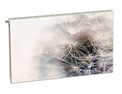 Magnet Heizkörperverkleidung Heizkörperabdeckung Pusteblume 100x60 cm Heizung Abdeckung Verkleidung Magnetische Abdeckmatte Kühlschrank aus Einem Flexiblen Magneten Digitaler Aufdruck von decorwelt