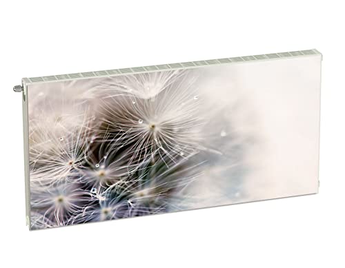 Magnet Heizkörperverkleidung Heizkörperabdeckung Pusteblume 120x60 cm Heizung Abdeckung Verkleidung Magnetische Abdeckmatte Kühlschrank aus Einem Flexiblen Magneten Digitaler Aufdruck von decorwelt