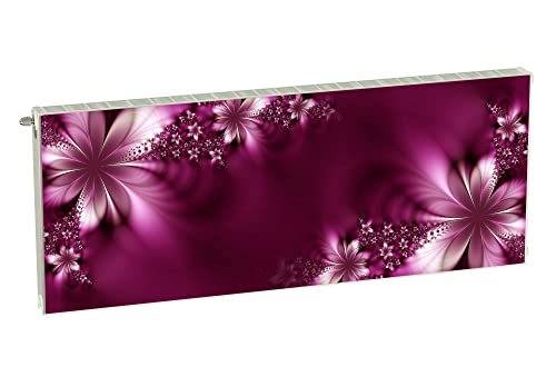 Magnet Heizkörperverkleidung Heizkörperabdeckung Rosa Abstrakt 160x60 cm Heizung Abdeckung Verkleidung Magnetische Abdeckmatte Kühlschrank aus Einem Flexiblen Magneten Digitaler Aufdruck von decorwelt