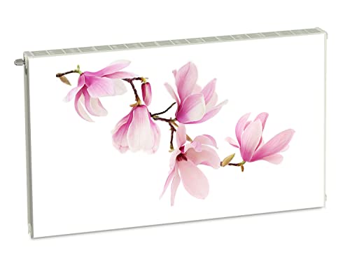 Magnet Heizkörperverkleidung Heizkörperabdeckung Rose Blumen 100x60 cm Heizung Abdeckung Verkleidung Magnetische Abdeckmatte Kühlschrank aus Einem Flexiblen Magneten Digitaler Aufdruck von decorwelt