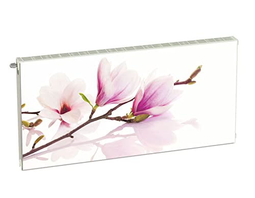 Magnet Heizkörperverkleidung Heizkörperabdeckung Rose Blumen 120x60 cm Heizung Abdeckung Verkleidung Magnetische Abdeckmatte Kühlschrank aus Einem Flexiblen Magneten Digitaler Aufdruck von decorwelt