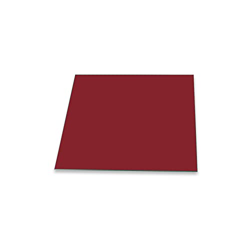 decorwelt | Herdabdeckplatte 60x52 cm Ceranfeldabdeckung 1-Teilig Universal Elektroherd Induktion für Kochplatten Herdschutz Deko Schneidebrett Sicherheitsglas Spritzschutz Glas Dunkel Rot von decorwelt