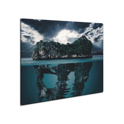 decorwelt | Herdabdeckplatte Glas 60x52 cm Ceranfeld Abdeckung Spritzschutz Abdeckplatte rutschfest Ceranfeldabdeckung Küche Dunkel Natur decorwelt | Herdabdeckplatte Glas 60x52 cm Ceranfeld Abdeckung Spritzschutz Abdeckplatte rutschfest Ceranfeldabdeckung Küche Dunkel Natur von decorwelt