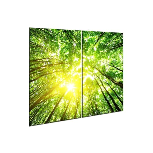 decorwelt |Herdabdeckplatte Glas Set 2x30x52 cm Ceranfeld Abdeckung Spritzschutz Abdeckplatte rutschfest Ceranfeldabdeckung Grün Natur decorwelt |Herdabdeckplatte Glas Set 2x30x52 cm Ceranfeld Abdeckung Spritzschutz Abdeckplatte rutschfest Ceranfeldabdeckung Grün Natur von decorwelt