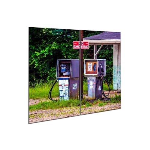 decorwelt |Herdabdeckplatte Glas Set 2x30x52 cm Ceranfeld Abdeckung Spritzschutz Abdeckplatte rutschfest Ceranfeldabdeckung Tankstelle von decorwelt