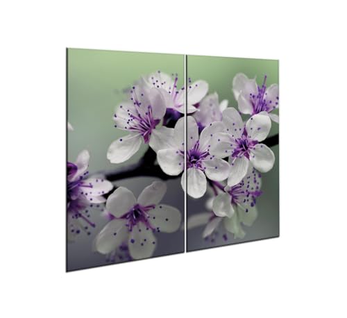 decorwelt |Herdabdeckplatte Glas Set 2x30x52 cm Ceranfeld Abdeckung Spritzschutz Abdeckplatte rutschfest Ceranfeldabdeckung Violett Natur decorwelt |Herdabdeckplatte Glas Set 2x30x52 cm Ceranfeld Abdeckung Spritzschutz Abdeckplatte rutschfest Ceranfeldabdeckung Violett Natur von decorwelt