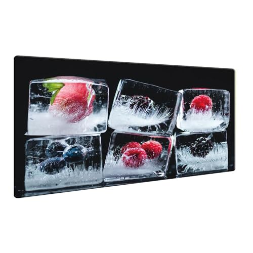 decorwelt | Herdabdeckplatten 80x52cm Ceranfeld Abdeckung Glas Spritzschutz Abdeckplatte Glasplatte Herd rutschfest Herd Ceranfeldabdeckung Obst EIS Rot Schwarz decorwelt | Herdabdeckplatten 80x52cm Ceranfeld Abdeckung Glas Spritzschutz Abdeckplatte Glasplatte Herd rutschfest Herd Ceranfeldabdeckung Obst EIS Rot Schwarz von decorwelt