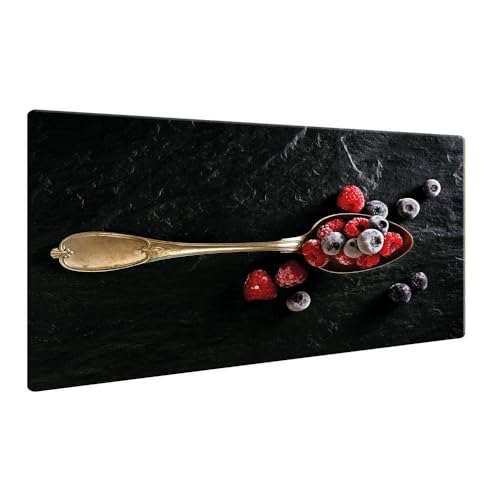 decorwelt | Herdabdeckplatten 80x52cm Ceranfeld Abdeckung Glas Spritzschutz Abdeckplatte Glasplatte Herd rutschfest Herd Ceranfeldabdeckung Obst Rot Schwarz decorwelt | Herdabdeckplatten 80x52cm Ceranfeld Abdeckung Glas Spritzschutz Abdeckplatte Glasplatte Herd rutschfest Herd Ceranfeldabdeckung Obst Rot Schwarz von decorwelt