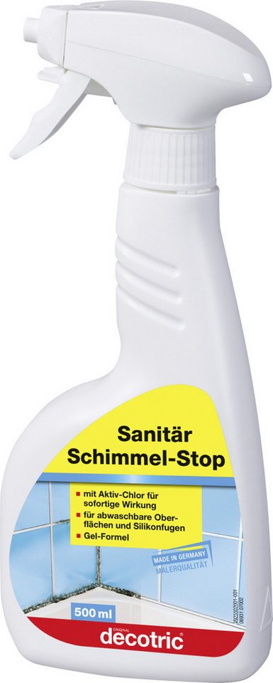 decotric® Decotric Sanitär Schimmel-Stop 500 ml Schimmelentferner von decotric®