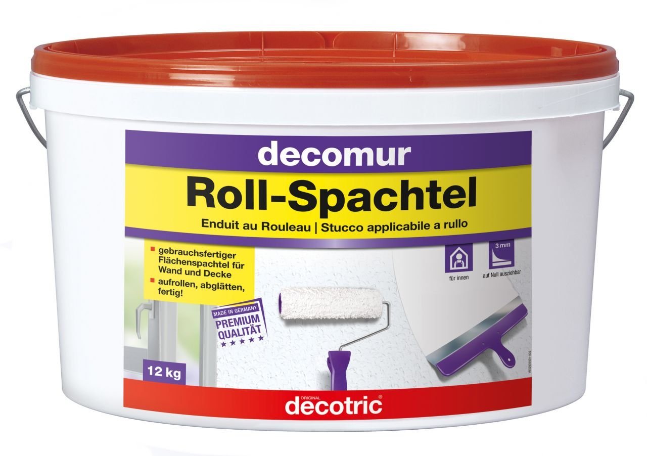decotric® Haftgrund Decotric Glatte Wand Roll-Spachtel 12 kg von decotric®