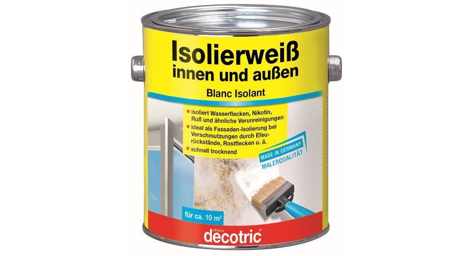 decotric® Haftgrund Decotric Isolierweiß 2 L weiß von decotric®