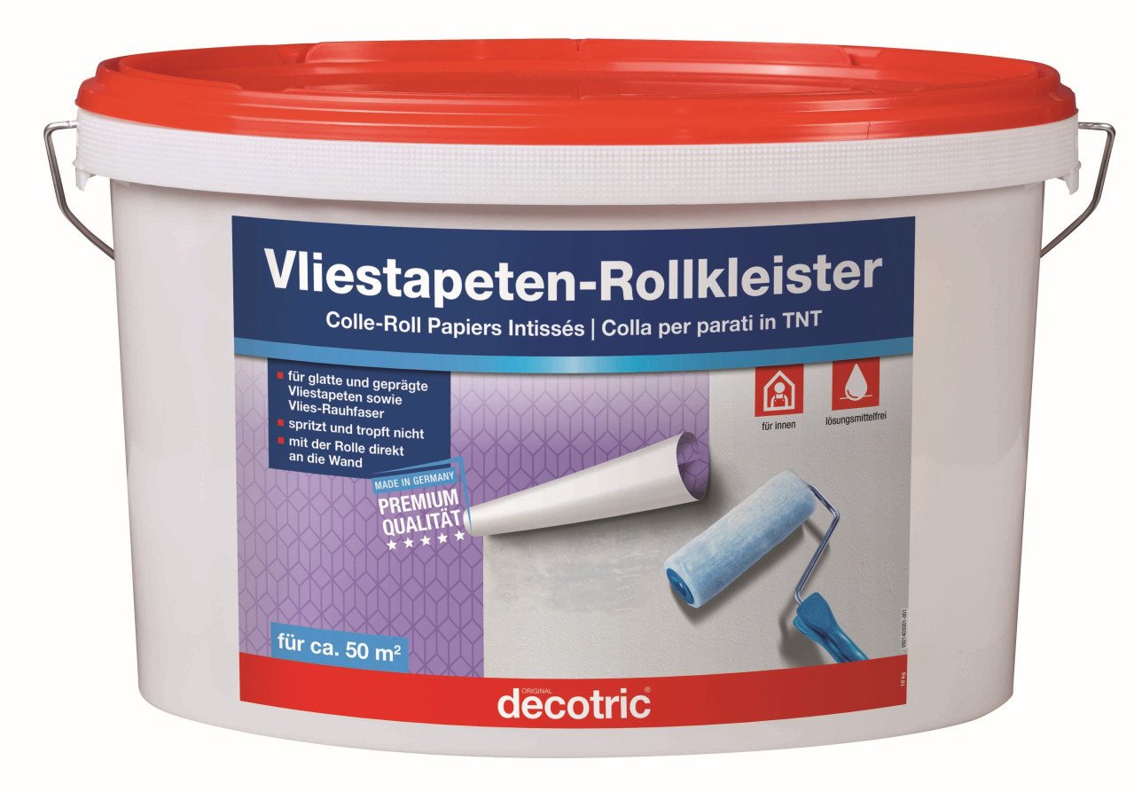 decotric® Kleister Decotric Rollkleister 10 kg für 50 m² für von decotric®