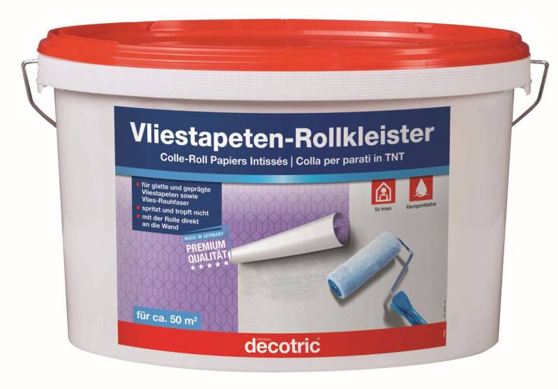 decotric® Kleister Decotric Rollkleister 10 kg für 50 m² für von decotric®