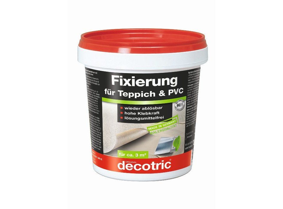 decotric® PVC-Kleber Decotric Fixierung für Teppich und PVC 750 g von decotric®