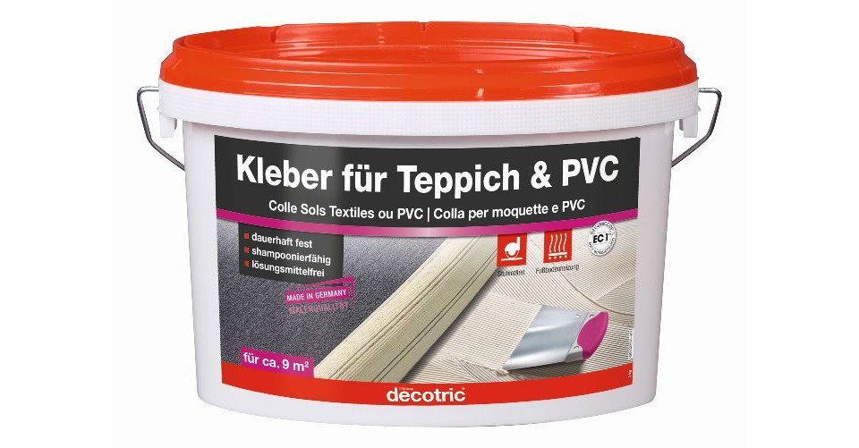 decotric® PVC-Kleber Decotric Kleber für Teppich und PVC 3 kg von decotric®