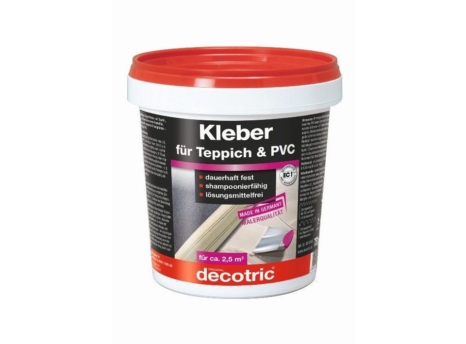 decotric® PVC-Kleber Decotric Kleber für Teppich und PVC 750 g von decotric®