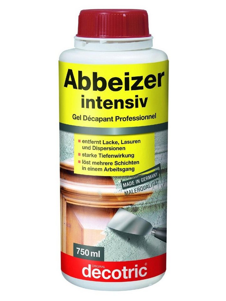 decotric® Universal-Verdünner Decotric Intensiv Abbeizer 750 ml von decotric®