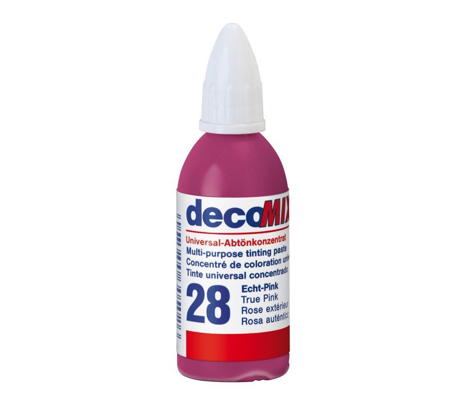 decotric® Vollton- und Abtönfarbe Decotric Abtönkonzentrat 20 ml echtpink von decotric®